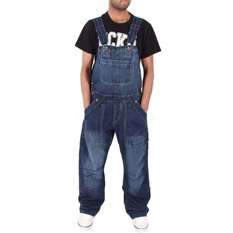 Baggy Jeans Jarretel Broek Mode Multi-Zakken Losse-MF00542-Veeddydropshipping