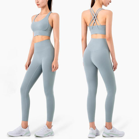 2023 Hot Sale Fitness Female Full Length Leggings 19 Colors Running Pants -OS00768-Veeddydropshipping