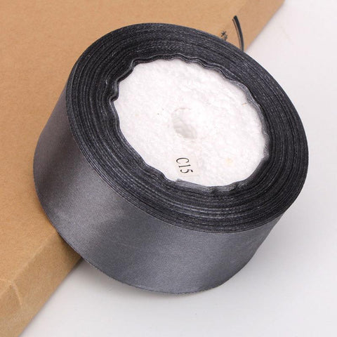 25 Yards/Roll 40mm Silk Satin Ribbon for Wedding-HA00008-Veeddydropshipping