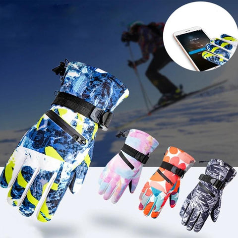 Non-slip Touch Screen Waterproof Motorcycle Cycling Fleece-OS01508-Veeddydropshipping