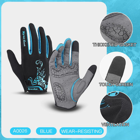 Cycling Gloves Men Sports Bicycle Gloves Touchscreen Shockproof Cycling -OS01000-Veeddydropshipping