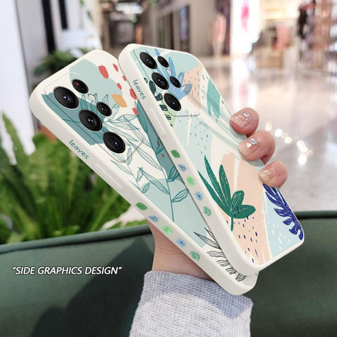 Consciousness leaves Phone Case For Samsung Galaxy S23 S22 S21 S20 Ultra-PA00236-Veeddydropshipping