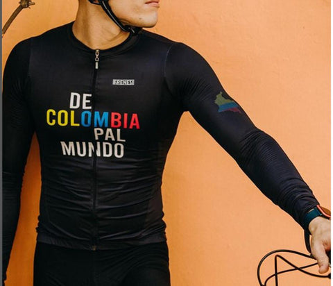 frenesi colombia bike top men's spring and autumn long-sleeved top breathable -OS01039-Veeddydropshipping