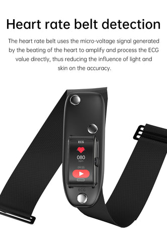 2023 New Blood Glucose Monitor Health Smart Watch Men ECG+PPG Blood -CE00567-Veeddydropshipping