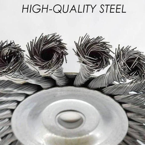 Unbreakable Lawn Mower Blade Head Garden Wire Wheel-HA01544-Veeddydropshipping