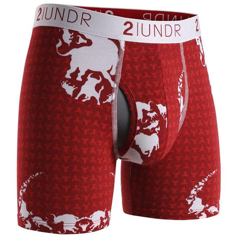 Pouch SWING SHIFT - 6&quot; Boxer Modal Fabric Bulls Print-MF01719-Veeddydropshipping