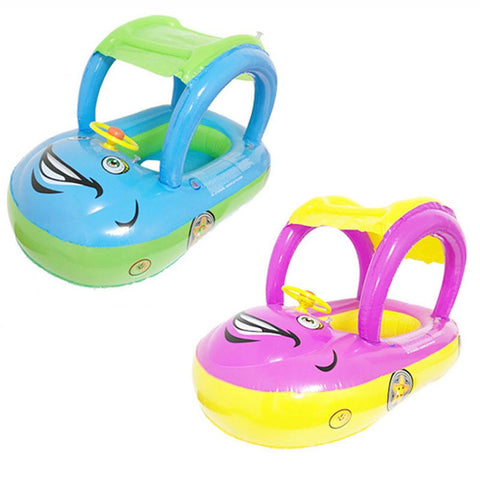 Summer Baby Flamingo Pool Float Safety Swimming Rings Inflatable Swim -OS00133-Veeddydropshipping