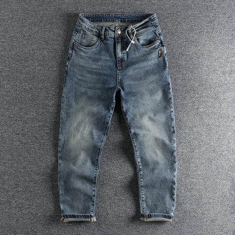 embroidery loose straight elastic comfortable-MF00635-Veeddydropshipping