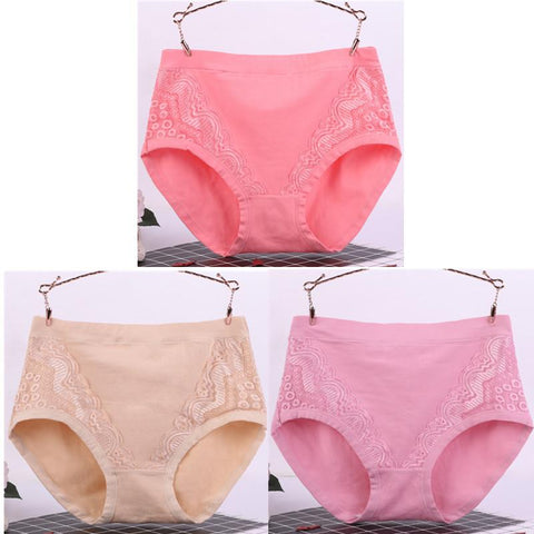 Sexy Lace Big Size Women Underwear-WF00739-Veeddydropshipping