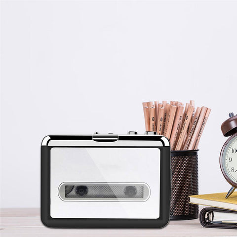 Handheld USB Cassette Capture Tape Professional MP3 Player Rechargable -CE00914-Veeddydropshipping