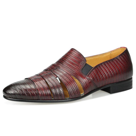 Casual Fashion Shoe Wine Red Slip on Summer New-BS01505-Veeddydropshipping