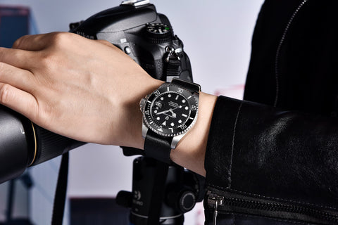 Mechanical Wristwatch Luxury Bezel Automatic Watch -JW00624-Veeddydropshipping