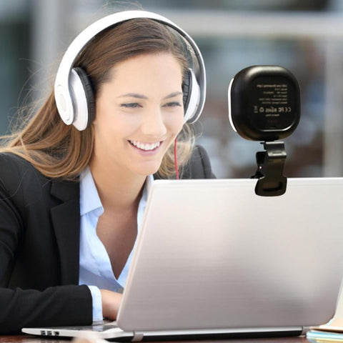 Video Conference Lighting Laptop Light Clip On USB Rechargeable Lights For Remote Working-PA00808-Veeddydropshipping
