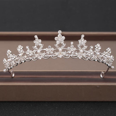 Wedding Crown Hair Jewelry Bridal Headpiece Hair Accessories -JW00461-Veeddydropshipping