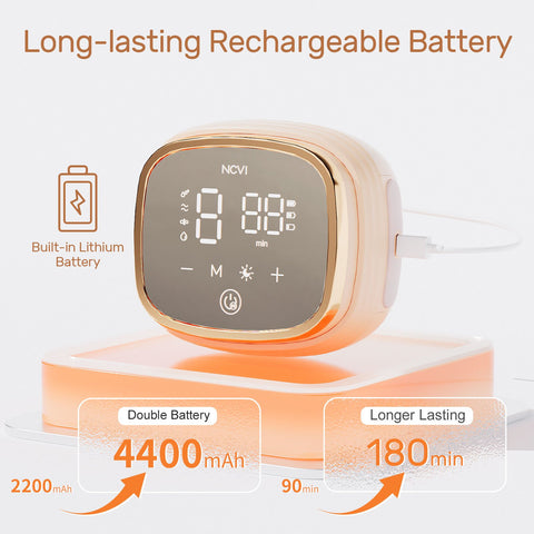 NCVI Double Electric Breast Pumps 4 Modes 9 Levels Extra Large Battery 4-TB00624-Veeddydropshipping
