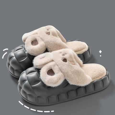 Slipperss  Cute Cartoon Rabbit Slippers Couple Home-BS01165-Veeddydropshipping