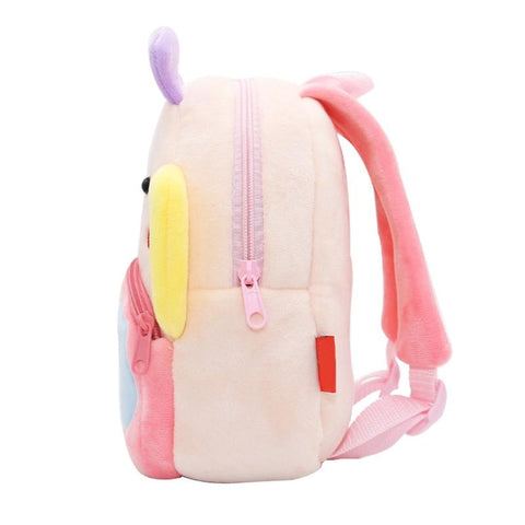 Kids Cute Butterfly Plush Backpack Kindergarten Boys Girls-TB00007-Veeddydropshipping