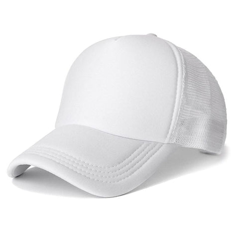 Unisex Cap Casual Plain Mesh Baseball Cap Adjustable Snapback Hats for Women -OS01049-Veeddydropshipping