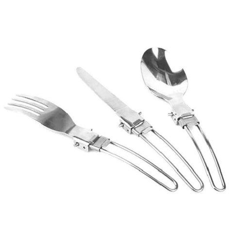 Portable Printed Stainless Steel Spoon Fork Steak Knife-OS01328-Veeddydropshipping