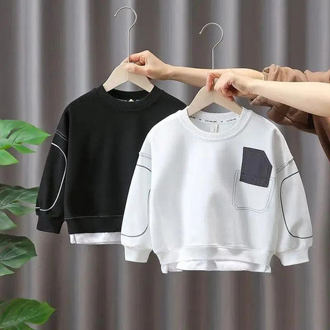 Boy sweaters clothes children bottom fashion loose-Veeddydropshipping