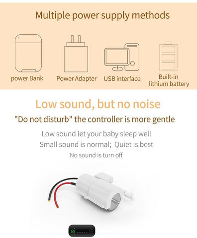 Dual-frequency dual-mode Bluetooth electric breast pump nine gear-TB00686-Veeddydropshipping