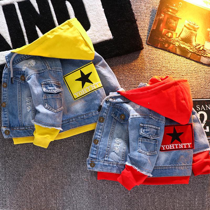 Spring Autumn Denim Jacket Boy Girl Korean Version-Veeddydropshipping