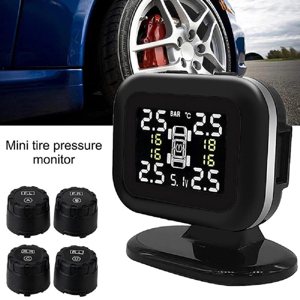 Smart Car TPMS Tire Pressure Monitoring System Digital TMPS LCD Display-AM00158-Veeddydropshipping