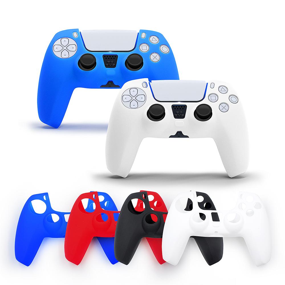 Soft Silicone Gel Rubber Case Cover For SONY Playstation 5 PS5 Controller Protection Case-CE01371-Veeddydropshipping