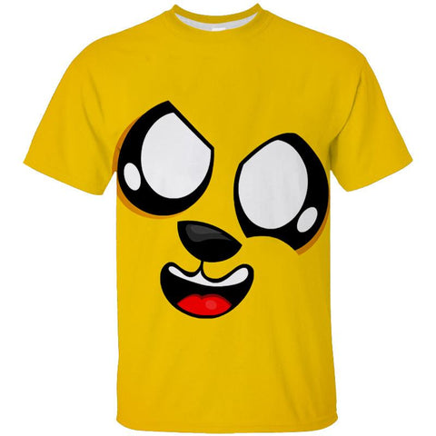 Children 3D Cartoon Tee Tops Kawaii O-Neck-MF00181-Veeddydropshipping