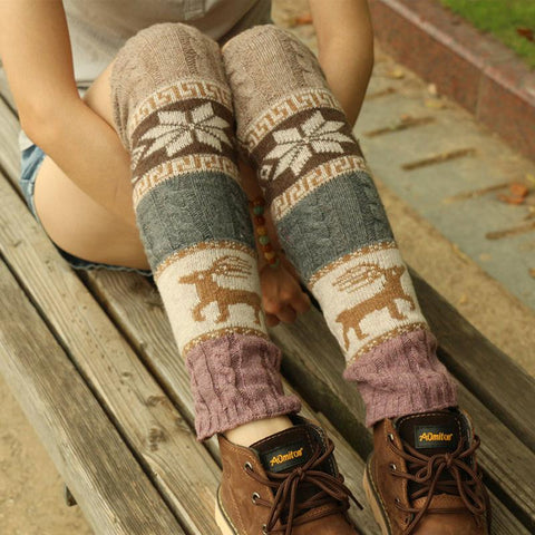Womens Crochet Knitted Leg Sleeves-Veeddydropshipping