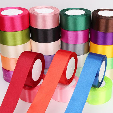 25 Yards/Roll 40mm Silk Satin Ribbon for Wedding-HA00008-Veeddydropshipping