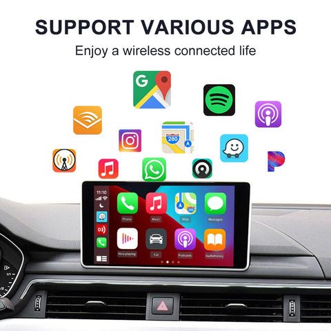 Carlinkit 4.0 for Wired to Wireless CarPlay Adapter Android Auto Dongle Car-AM00535-Veeddydropshipping