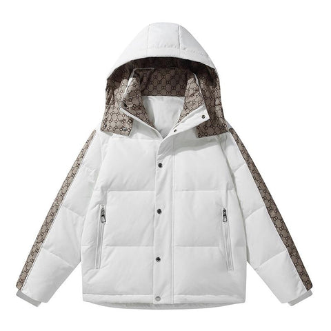 Extra Thick Men&#39;s Matching Tooling Down Jacket Jacket-MF01209-Veeddydropshipping