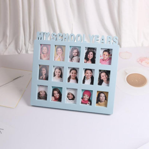 My First Year Baby Memorial Photo Frame School Years Kids Student Baby-TB00829-Veeddydropshipping