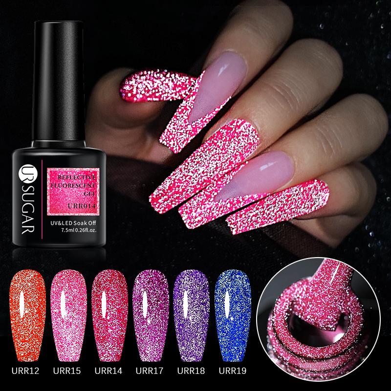 7.5ml Reflective Glitter Gel Nail Polish Winter Color Sparkling -BH01009-Veeddydropshipping
