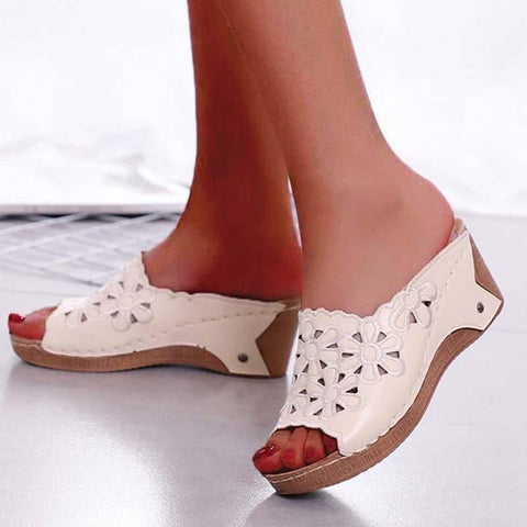 Open Toe Women Shoe Comfortable Fish Mouth Sandals Women-BS00859-Veeddydropshipping