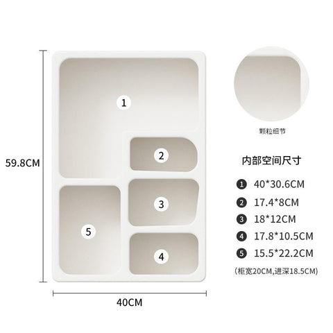 Desktop storage cabinet dust-proof water cup-HA00891-Veeddydropshipping