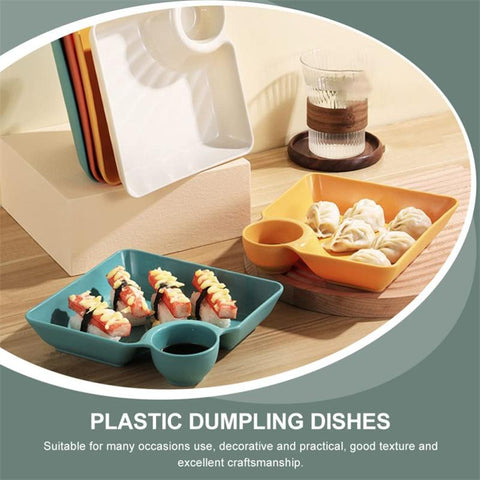 Plate Dish Dumplings Bowl Sushi Plate-HA01323-Veeddydropshipping