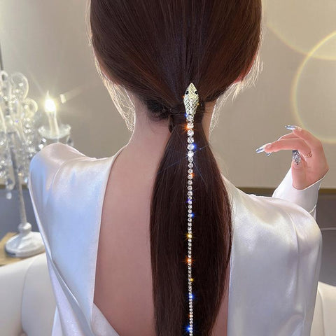 Snake Hairpin  Metal Hair Hair Accessories Jewelry -JW00455-Veeddydropshipping