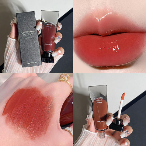 Mirror Water Lip Glaze High Gloss Red Lip-BH00644-Veeddydropshipping