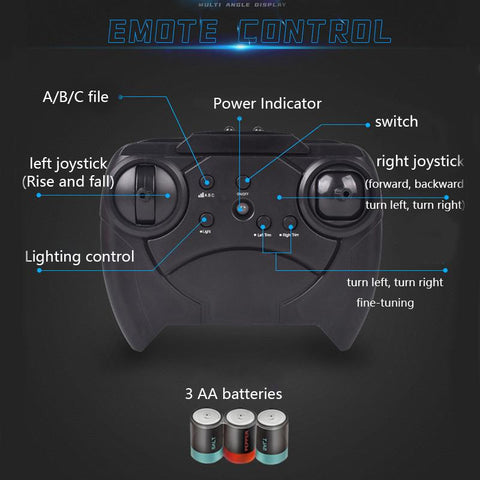 RC Helicopter 2.4G Aircraft 3.5CH  RC Plane With Led Light Anti-collision-TB01399-Veeddydropshipping