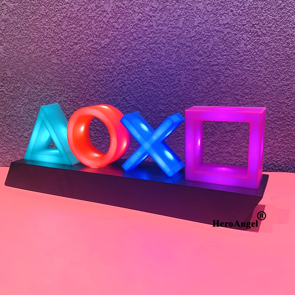 Voice Control Game Icon Light for PS4 Player-Veeddydropshipping