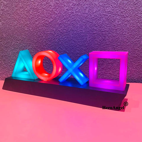 Voice Control Game Icon Light for PS4 Player-Veeddydropshipping