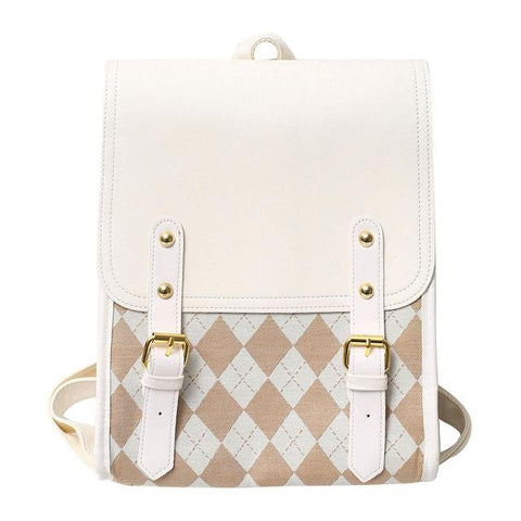 Purses High Quality Leather Female Vintage Bag School Bags Travel Bagpack-BS00051-Veeddydropshipping