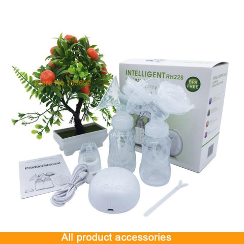 Breast Pump Bilateral Milk Pump Baby Bottle Postnatal Supplies-TB00633-Veeddydropshipping