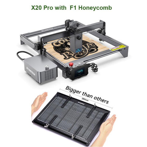 X20 S20 PRO 130W Four Laser CNC Engraving Machine M100 Module Supports Offline Engraving
