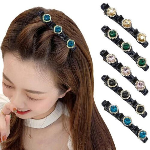 Hair Clips Satin Fabric Hair Band-WF01110-Veeddydropshipping