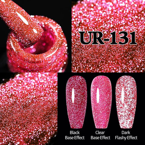 7.5ml Reflective Glitter Gel Nail Polish Winter Color Sparkling -BH01009-Veeddydropshipping