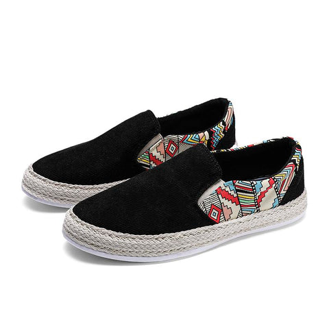 Slip On Loafers Trend Vulcanized Shoes Men-BS01426-Veeddydropshipping