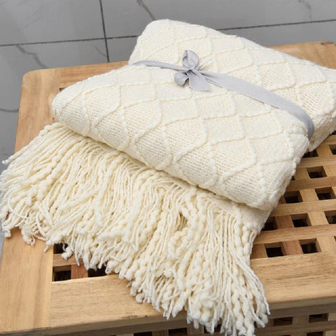 Nordic Knitted Throw Thread Blankets-HA00446-Veeddydropshipping